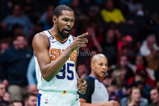 Kevin Durant out for at least three weeks with ankle sprain — Suns
